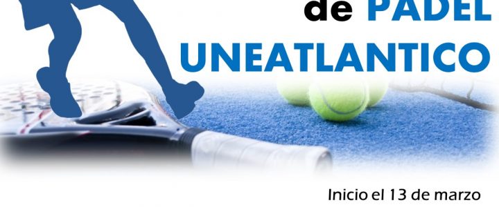 I Torneo de Pádel UNEATLANTICO