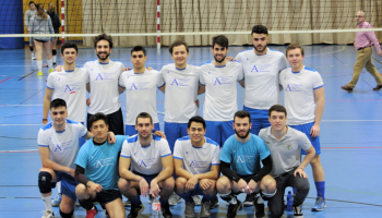 UNEATLANTICO VS UPV en la 1ª Fase del Campeonato de España Universitario de Voleibol