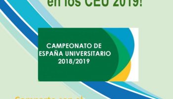 Deportistas UNEATLANTICO en los Campeonatos de España Universitarios 2019