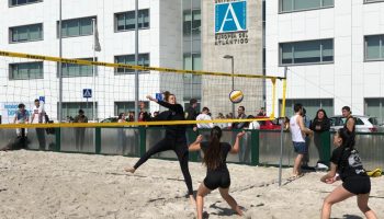 I. Martino y A. Celis / E. Herrero y P. Ruiz ganadores del IV Torneo de Voley Playa UNEATLANTICO 