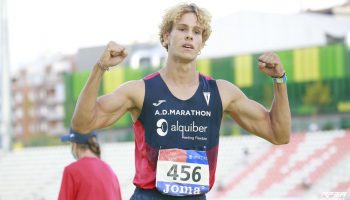 Bruno Comín, campeón de España absoluto y récord regional sub23 en decathlon