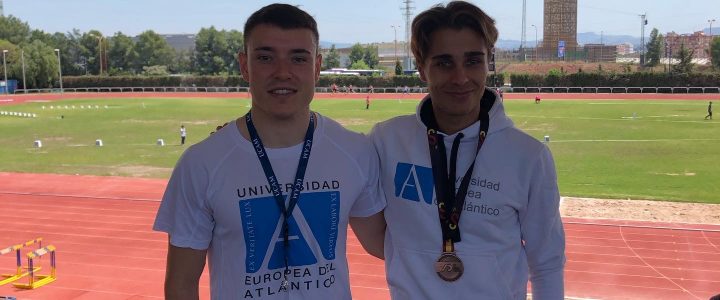 Segunda medalla para UNEATLANTICO en los Campeonato de España Universitarios