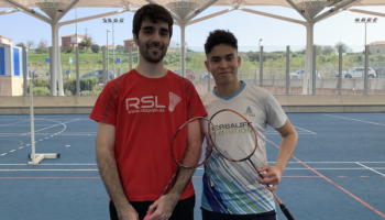 Daniel Fernández y Alejandro Juárez, finalistas del primer torneo de bádminton de UNEATLANTICO, representarán a la universidad en el Campeonato de España Universitario