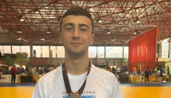 Iker Vega logra la medalla de bronce en el Campeonato de España Universitario de Judo