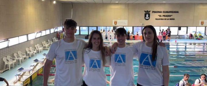 Cuatro nadadores han representado a UNEATLANTICO en el Campeonato de España universitario de natación
